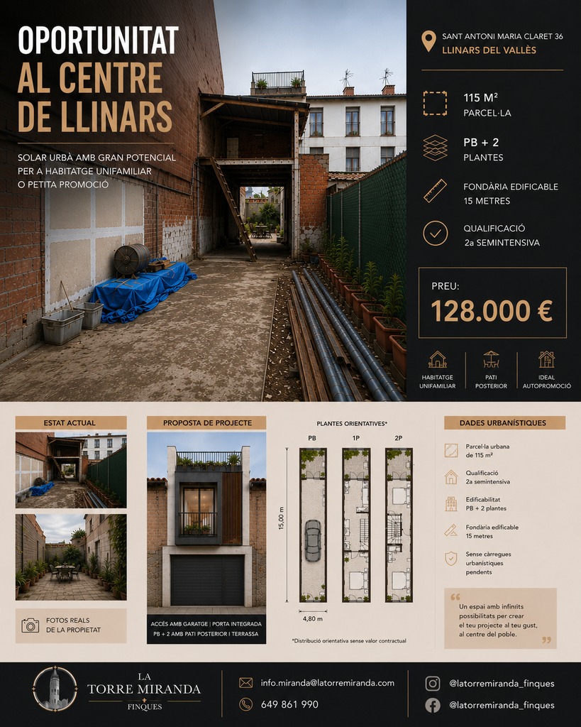 Terreny En venda en Llinars del Vallès Barcelona