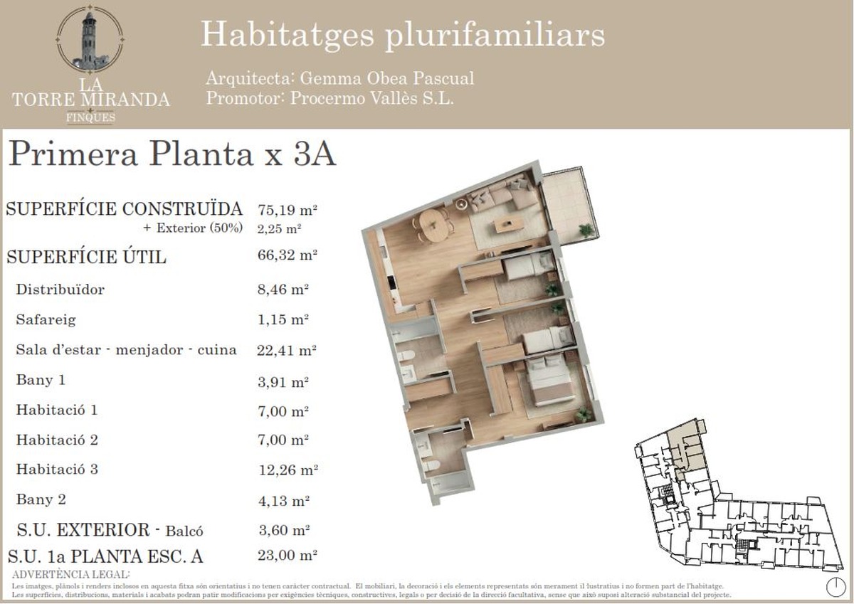 Pis En venda en Llinars del Vallès Barcelona