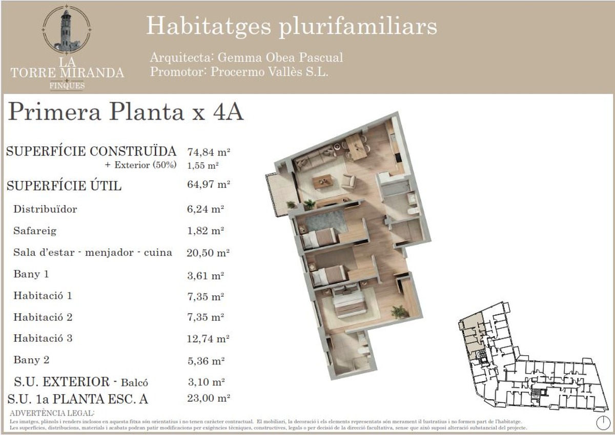 Pis En venda en Llinars del Vallès Barcelona