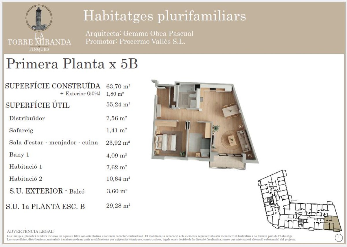 Pis En venda en Llinars del Vallès Barcelona