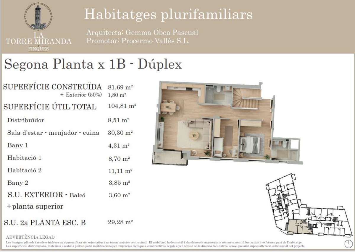 Dúplex En venda en Llinars del Vallès Barcelona