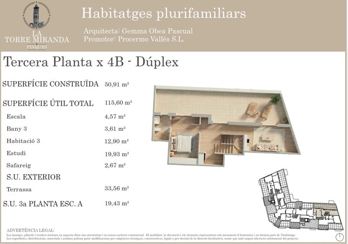 Dúplex En venda en Llinars del Vallès Barcelona